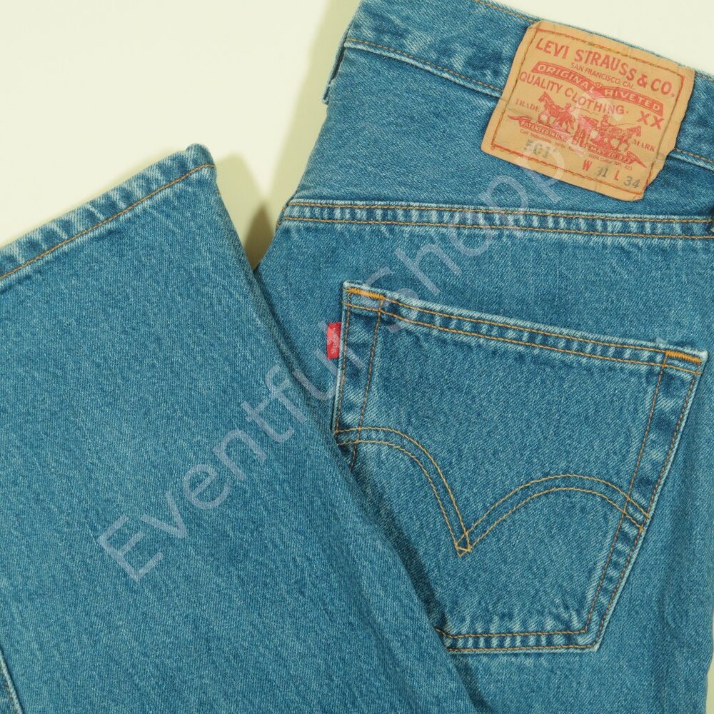 Vintage Levis 501 Original Fit Jeans Mens 31 Blue Denim 90s